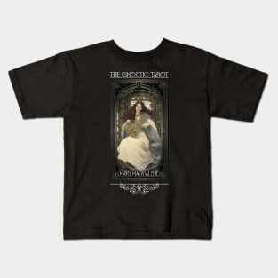 Gnostic Tarot Major Arcana - Mary Magdalene Kids T-Shirt